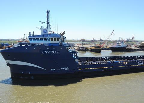 Shell has deployed its third OSV powered by LNG
