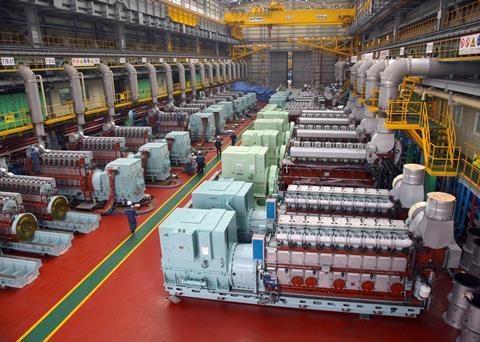 Hyundai-HiMSEN four-stroke medium speed engines