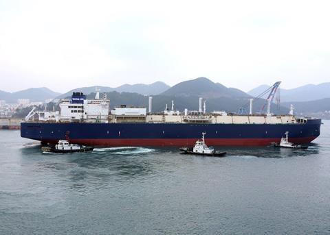 The Daewoo-built 'SCF Yamal', set to open a new chapter in Arctic shipping