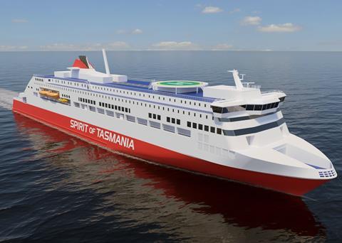 The new dual-fuel TT-Line ferries will be powered by Wärtsilä engines. (Copyright: Rauma Marine Constructions Oy)