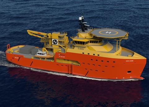The vessel will support DONG Energy’s wind farm operations