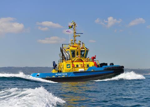 SAAM Towage has taken delivery of a new RAmparts 2400SX class tugboat from Sanmar, destined for service in Peru