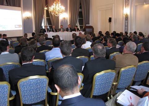 The well attended conference venue at the Atlantic Kempinski Hotel in Hamburg