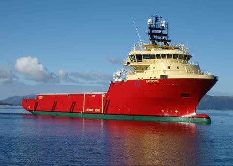 Havyard PSV ‘Saeborg’ is due to be named in Torshavn, in the Faroe Islands (photo: Stig Breidvik)