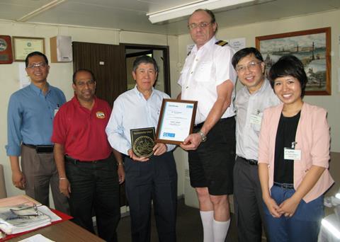 GL's 5000th ISM/ISPS certificate is handed over in Singapore