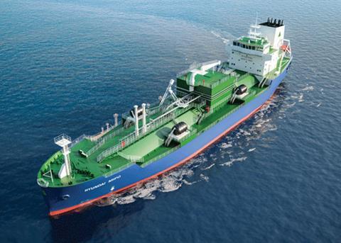 Hyundai Mipo's 6,600m3 design, to the requirements of the Zeebrugge LNG terminal, will be capable of refuelling vessels up to 20,000 teu in size