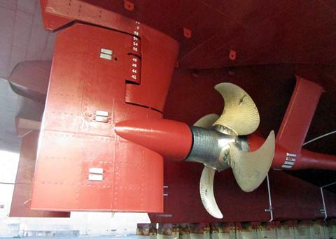 The Promas Lite installation on ‘Pearl Seaways’