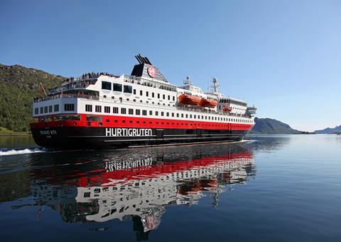Hurtigruten has ordered the retrofit of 2 x 1.12MWh energy storage systems aboard three of its coastal passenger vessels