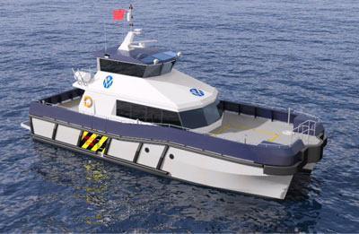 Strategic Marine hopes it will gain orders for vessels like this through its partnership with BMT Nigel Gee