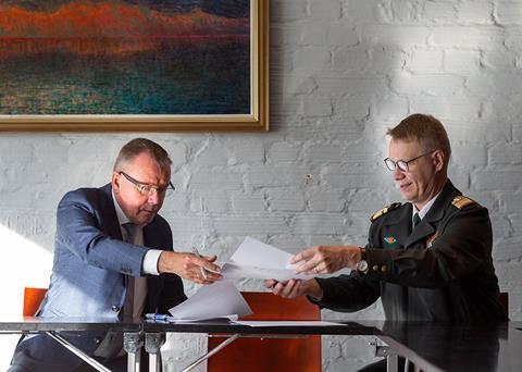 The Finnish Border Guard and Meyer Turku Oy signed a letter of intent for the construction of two new multipurpose vessels