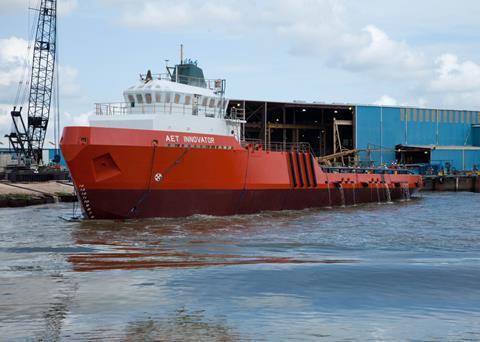 'AET Innovator', is designed and built to streamline ship-to-ship transfers in the US Gulf