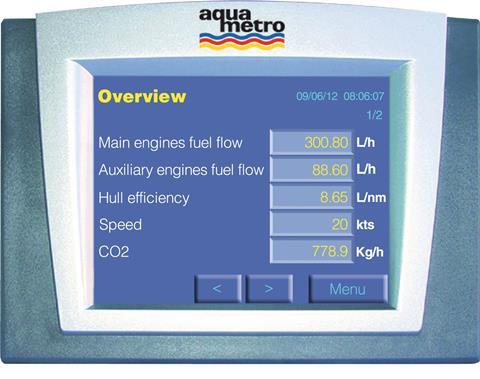 CFM-T central PLC showing real time data