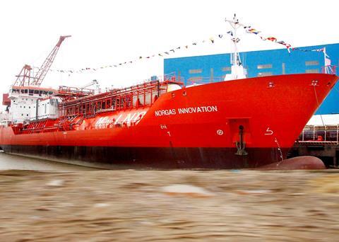The multigas vessel ‘Norgas Innovation’