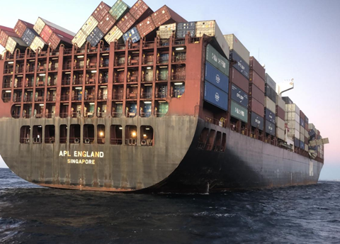 The new project builds on the Lashing@Sea project, which found that safety rules needed to address the interaction between adjacent container rows and dynamic loads by hull flexibility.