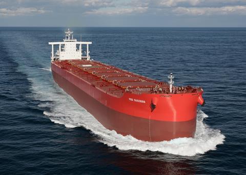 The Dunkirkmax bulk carrier ‘Feg Success’