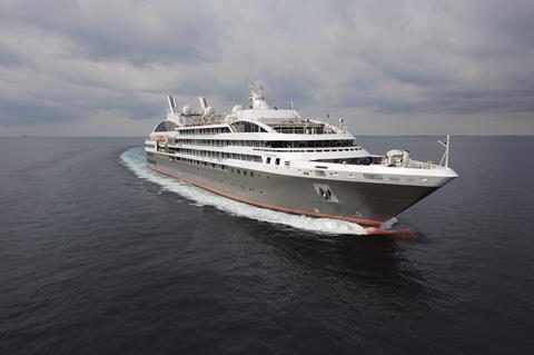 The ultra-luxury cruise ship ‘Le Boreal’