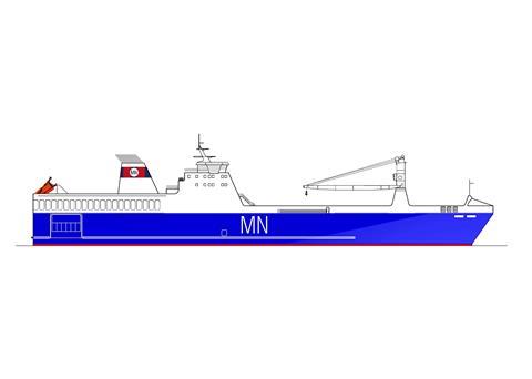 Knud E. Hansen ro-con design for CMN