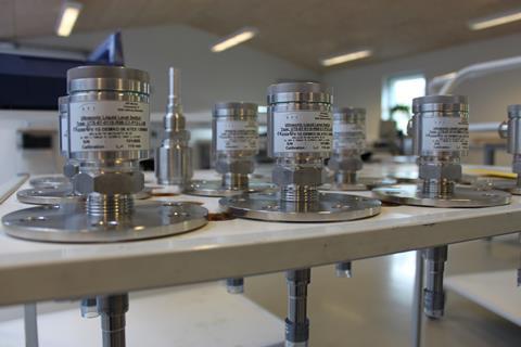 The ultrasonic liquid level switch which forms part of API’s cargo control system