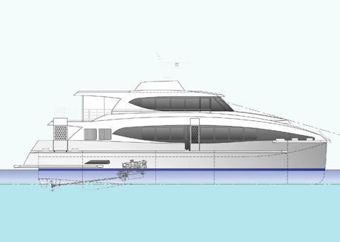 Two 32m and one 24m ferries have been designed by Incat Crowther for LNG plant personnel transport