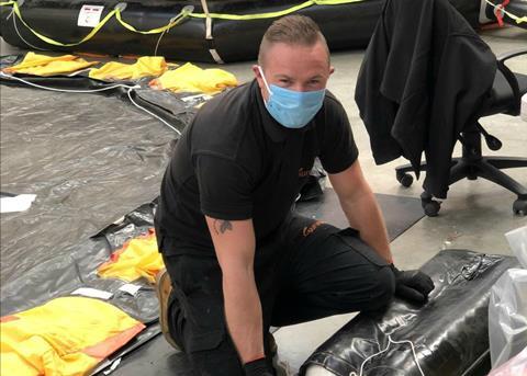 Survitec expects a spike in demand for servicing in the first half of 2021 Photo: Survitec