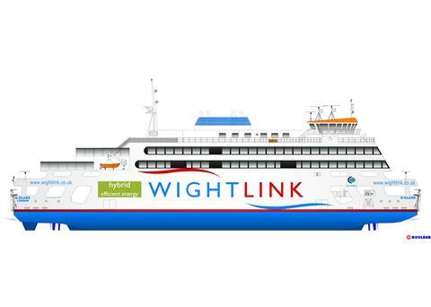 A first ferry reference for Wärtsilä’s hybrid battery technology on Wightlink's new flagship vessel