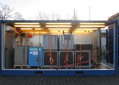 Siemens was able to save two days on drive maintenance and repair for a ferry operator using its containerised service solution