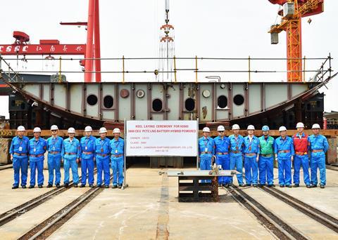 Half of UECC’s fleet will soon be eco-friendly hybrids Photo: UECC