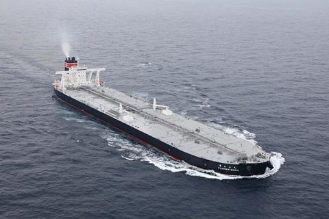 Energy transportation to Japan: the <i>Fujisan Maru</i>.(credit: Namura Shipbuilding).
