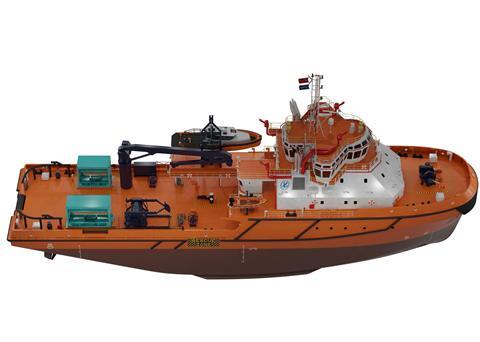 An oil spill response and towage vessel will have a Cathelco MGPS Photo: Cathelco