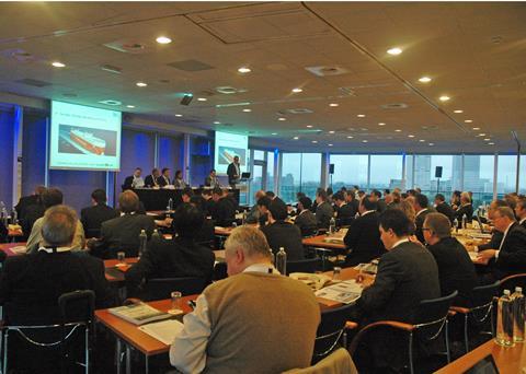 A full attendance at the second Motorship Gas Fuelled Ships conference