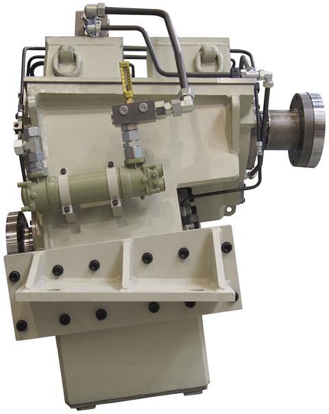 Reintjes's new WVSA down angle gearbox series