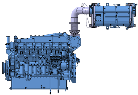 New Mitsubishi high-speed diesel uses SCR technology (credit: MTEA).