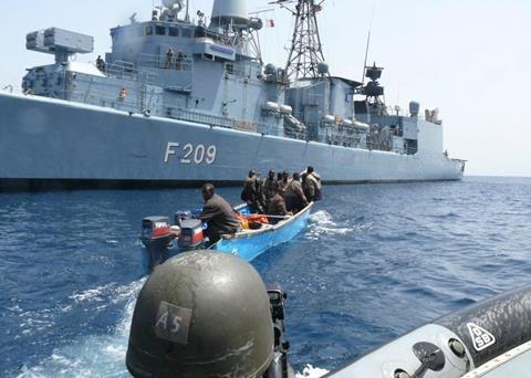 Anti-piracy activities such as this EU mission off Somalia has not been able to guarantee safety from pirates. Photo: Council of the European Union