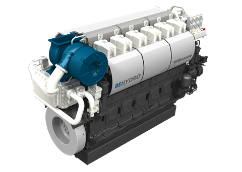 BeHydro's new hydrogen-capable, dual-fuel prime mover (credit: BeHydro)