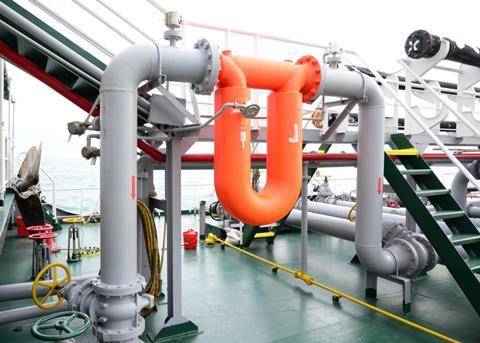 ExxonMobil said the MFMS can save an estimated US$5,000 and up to three hours per delivery