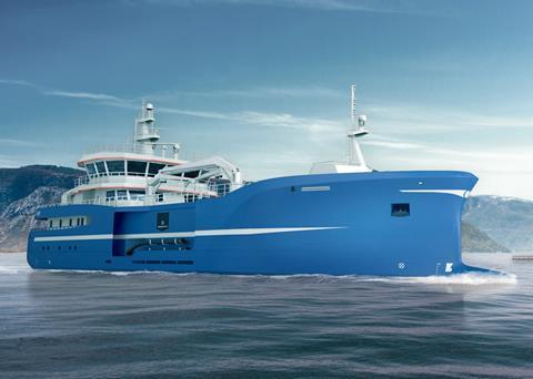 The vessel will be the first on-site fish harvester built by Kleven, and the second vessel ordered by DESS Aquaculture
