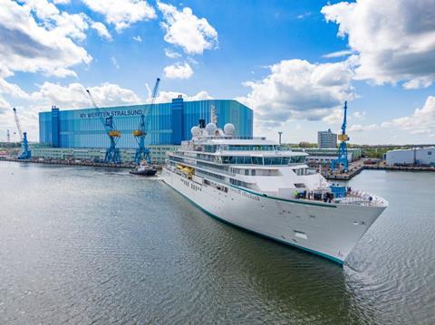 Berlin pledges more cash credits as Crystal Endeavor heads for hand-over. (Photo MV Werften).