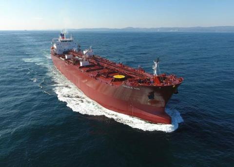 <i>Creole Sun</i> is powered by a MAN B&W ME-LGIM engine (credit: Waterfront Shipping)