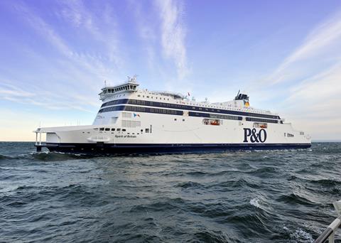 ‘Spirit of Britain’ – first of P&O’s new ferry pair – has been delivered