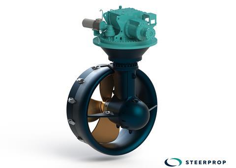 Steerprop is supplying azimuth propulsion units for three new tugs Photo: Steerprop