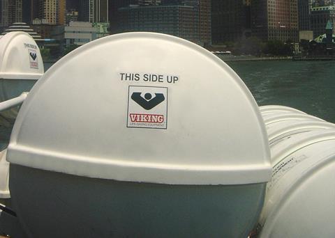 VIKING maintains a worldwide exchange pool for liferaft servicing