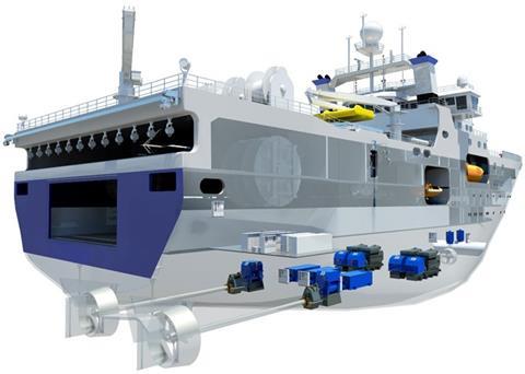Typical applications for VACON AC variable speed drives include the control of electric propulsion systems and bow thrusters