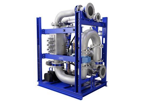 The PureBallast 3.1/300 Compact is said to be the smallest solution on the market for water flows of up to 300m3/h