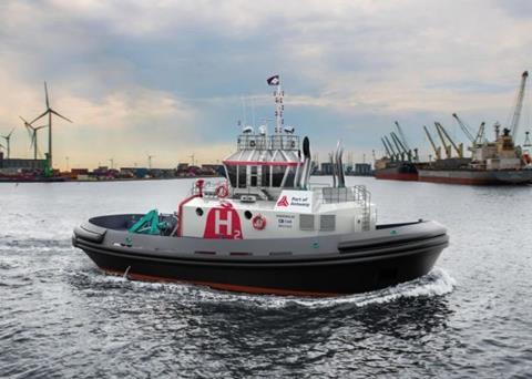 CMB is developing a hydrogen-powered tug Photo: Port of Antwerp