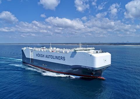 Kongsberg Digital has partnered with MAN Energy Solutions on a digitalisation project with Höegh Autoliners (credit: Kongsberg)