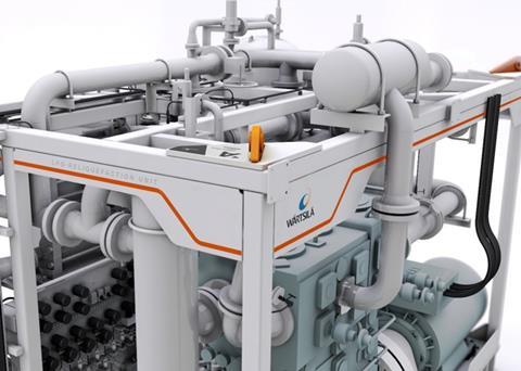Wärtsilä’s Gas Cargo Handling System Photo: Wärtsilä