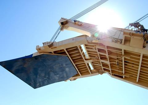 MacGregor electrically-driven stern quarter ramp on ‘Cattleya Ace’