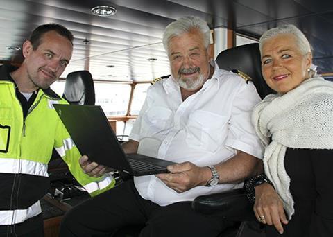 Tor Erling Skare,Toralv Austrheim and Tove Aarekol Photo: Sjøfartsdirektoratet