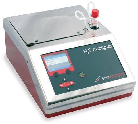 The SetaAnalytics H2S Analyser
