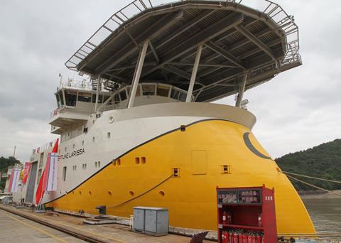’Neptune Larissa’, latest Ulstein X-Bow delivery